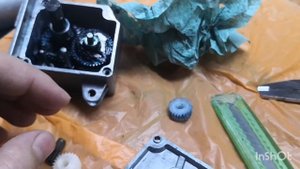 Ремонт редуктора. 3д печать шестерни.