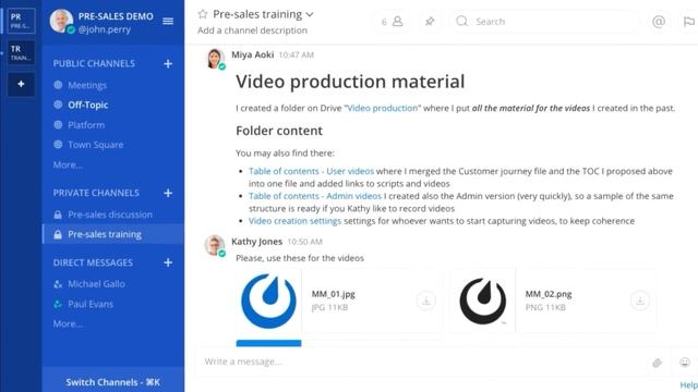 Mattermost: The enterprise messaging workspace смотреть онлайн