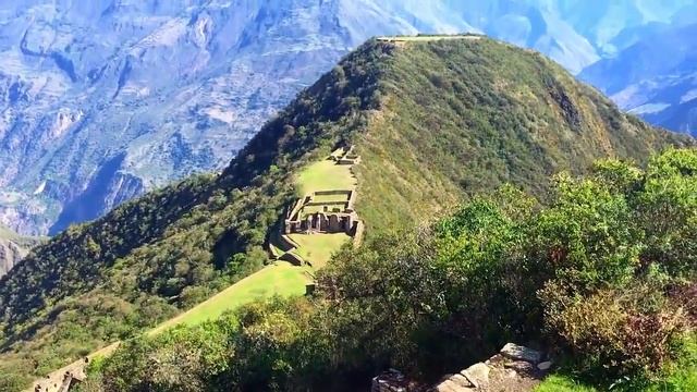 Choquequirao .Построен на руинах более древней цивилизации. Затерянный город инков