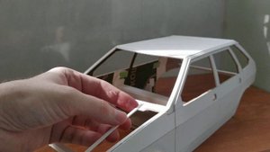 Открытый урок: самодельная модель Ваз 2109 из Пвх пластика
