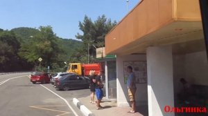 Автобус №190. АВ Туапсе - Джубга.