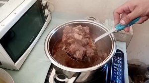 Суп (( Совуз )) из говяжьего хвоста?