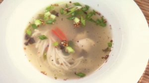 Рецепт острого куриного супа по-тайски