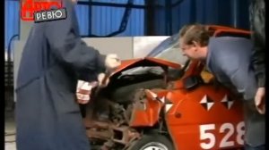 Тест на разрушение. Краш-тест "ВАЗ-1111". АвтоРевю. (1996)