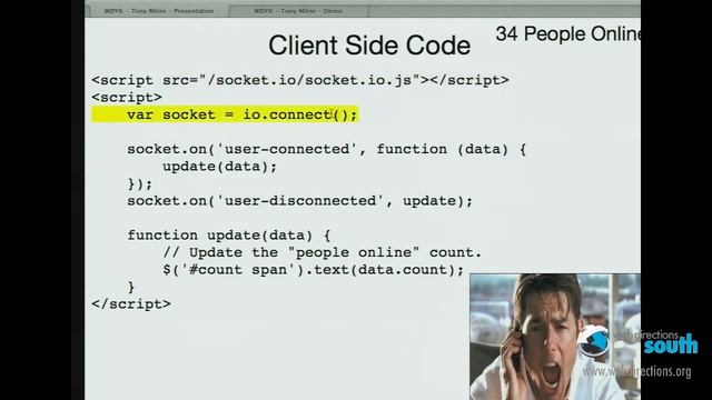 Tony Milne - Keeping it real with Socket.io смотреть онлайн