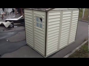 Пластиковые Сарай Woodside