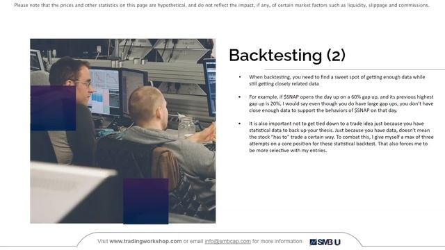 Using backtesting to improve your discretionary trading strategies