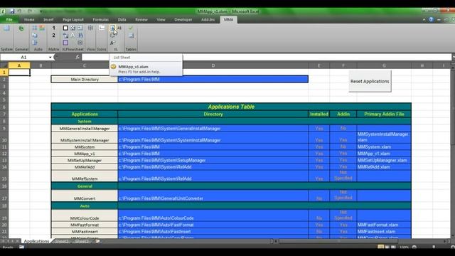 Worksheet Name Listbox - General Excel Applications Video 10 смотреть онлайн