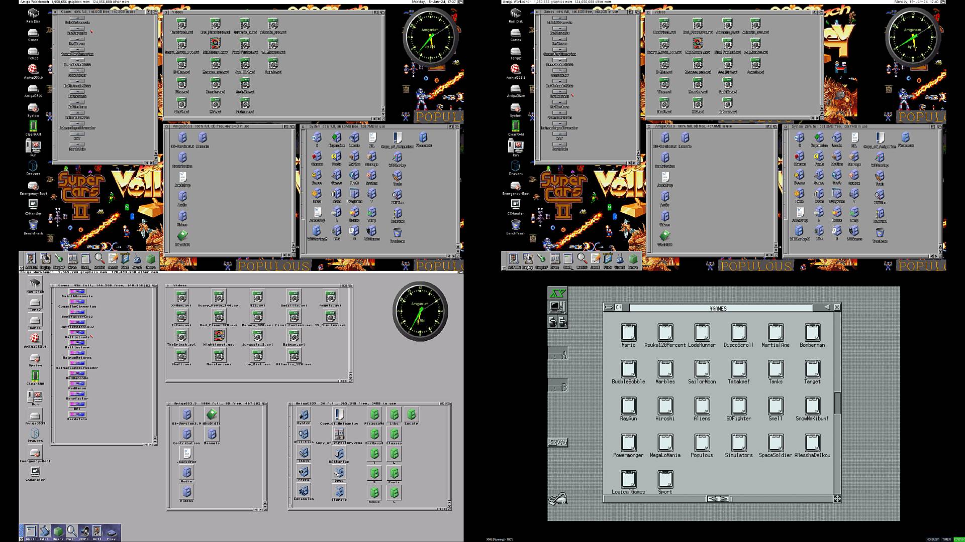 Sharp X68000, Commodore Amiga, Testing Video-Games, 56, 27(15.02.2024)
