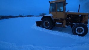 Утренняя разминка, варю подрамок, проба дт 75 на колесах с задним отвалом!