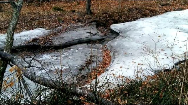 Кравцовские водопады приморский край (зимой )