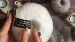 Пряжа Lana Gatto Silk Mohair. Мохер на шелке.Сравнение пряжи
