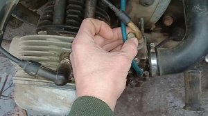 мотоцикл Урал после двухнедельного простоя заводим на холодную