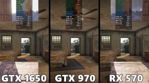GTX 1650 VS GTX 970 VS RX 570 - TEST IN 10 GAMES