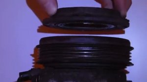 Работа электро муфты компрессора кондиционера Suzuki Liana   2