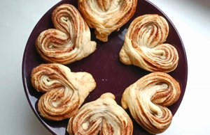 Сердечки с корицей из слоеного теста / Пальчики оближешь / Папа На Кухне