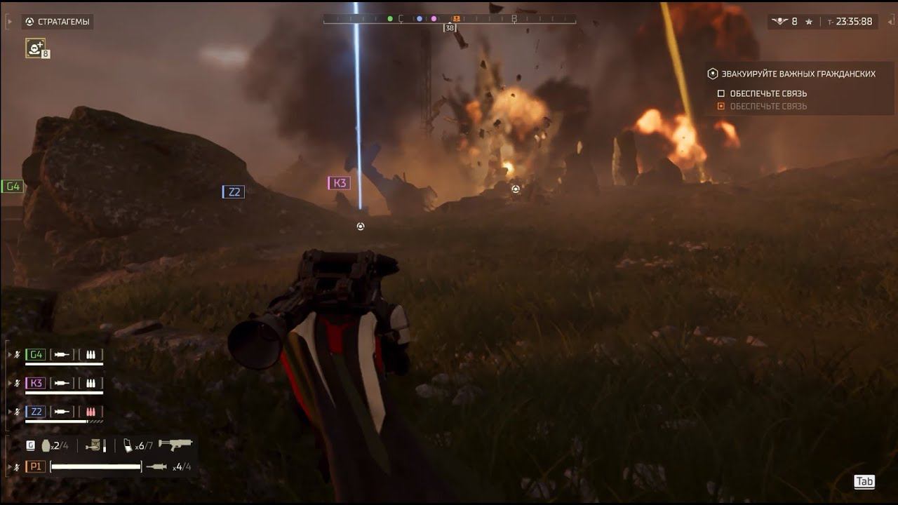 Helldivers 2 Автоматоны невозможная миссия