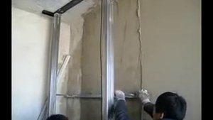 Робот штукатур Видео