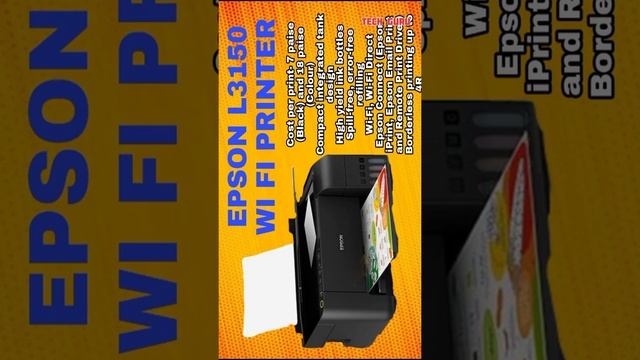 EPSON L3150 WI FI PRINTER || WI FI PRINTER || BEST PRINTER