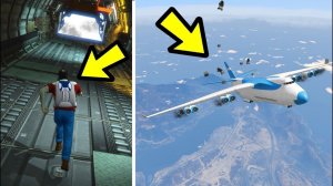 СМОЖЕМ ЛИ МЫ СПАСТИ ГРУЗОВОЙ САМОЛЕТ ПРИ НУЛЕВОЙ ГРАВИТАЦИИ?! (GTA 5)