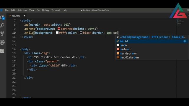 FlexBox css3 parent div child center button I css3 flexbox I Div center css I How to Center in CSS