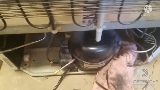 Ремонт холодильников , очистка капиллярки смотреть онлайн