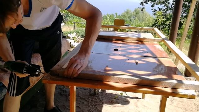 Простой способ сделать дверь с москитной сеткой в дом