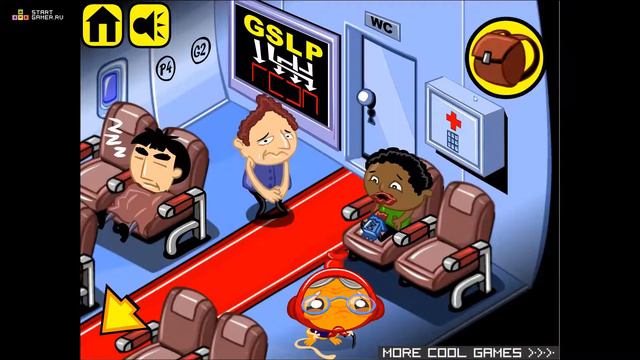 Игра "Счастливая Обезьянка 24" (Monkey GO Happy 24) - прохождение смотреть онлайн