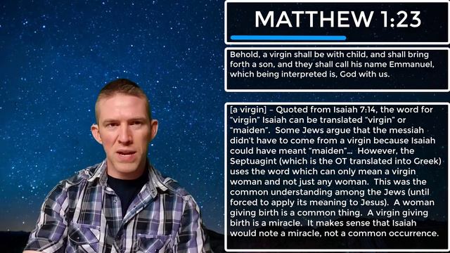 Matthew 1:18-25 Commentary - The Birth of Jesus смотреть онлайн