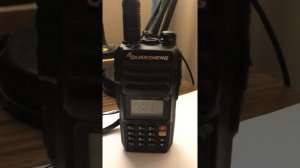 QuanSheng TG-UV2 PLUS Bug on 70cm