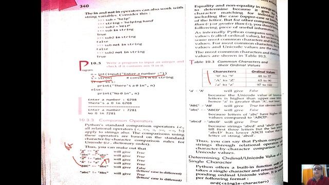 Python class X1 chapter 10 String Manipulation ( String Operators )