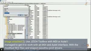 How to use J2534 Toolbox 2 with Autel MaxiFlash/MDI/AVDI?