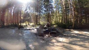 Грязевые тесты. РМ 800 на 30 резине, Stels Guepard 850 на 28 резине, СF Moto X10 на 28 резине.