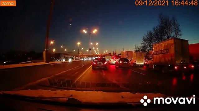 Xiaomi 70mai Dash Cam 1S (MIDRIVE D06) - пример видео. смотреть онлайн