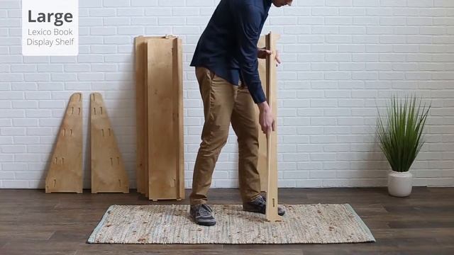 Lexico Book Display Shelf Assembly смотреть онлайн