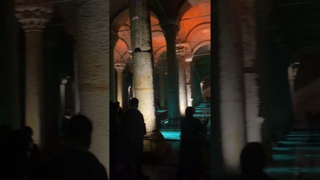 Walking around Cistern Basilica