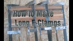 F-Струбцины своими руками/How to Make Long F-Clamps