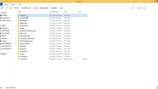 Android SDK missing or SDK error in Android Studio in Urdu