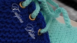 #351.  Установка люверсов на вязаных изделиях