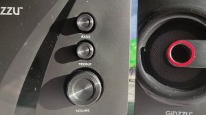 Колонки 2.1 Ginzzu Gm-406
