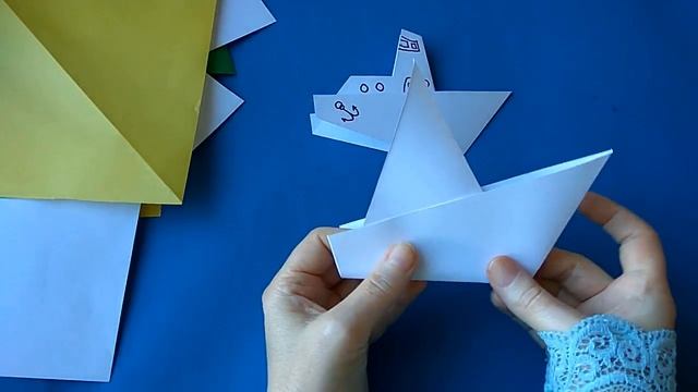 Белый параход оригамикак сделать белай параход из бумаги