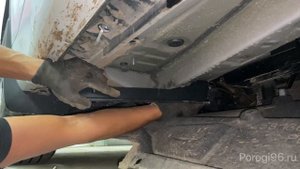 Пороги, подножки Toyota Highlader (2021-...) Rival Premium -black