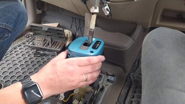 как снять ручку акпп на ниссан марч к12 смотреть онлайн