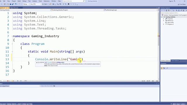 Write Your First Program | C# Basics For #Beginners in #Punjabi #PunjabiGamer #Developer #C#