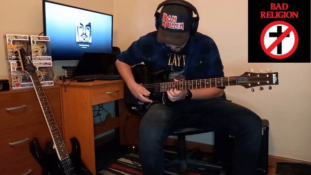 Bad Religion - Punk Rock Song - GUITAR COVER 2020! - RON.COVERS смотреть онлайн