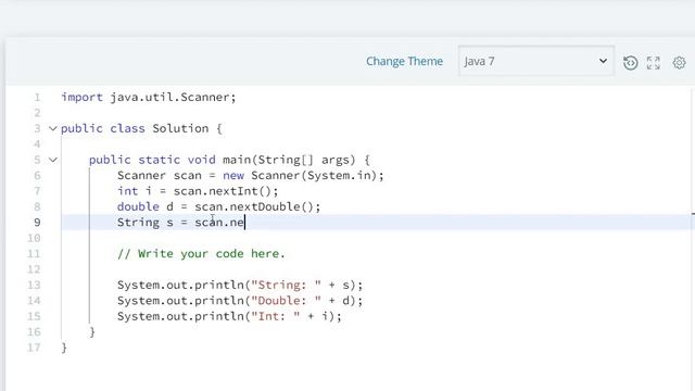 #4 java stdin and stdout ii hackerrank solution - java Hackerrank Java смотреть онлайн