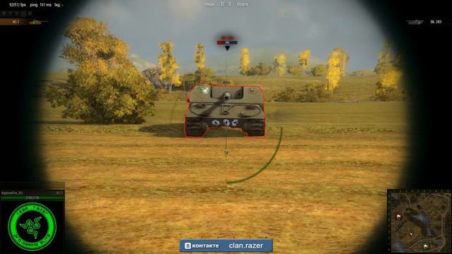 Пробитие и схема бронирования ПТ-САУ Объект 263.avi смотреть онлайн