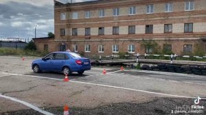 Обучение на автодроме