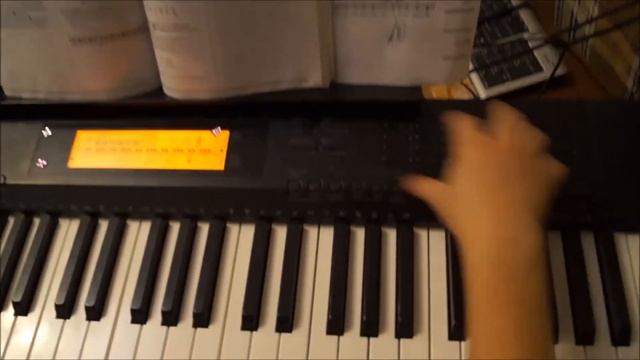 Урок. Цифровое пианино Casio. Функции Reverb, Chorus. Наложение двух тембров на примере "К Элизе"