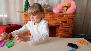 Воздушный пластилин | что мы с ним сделали | Как лепить воздушный пластилин